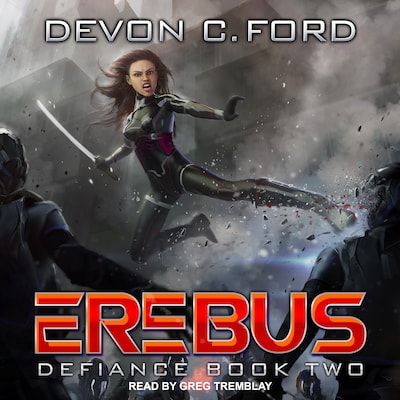 Erebus – omslag til lydbogen af Devon C. Ford