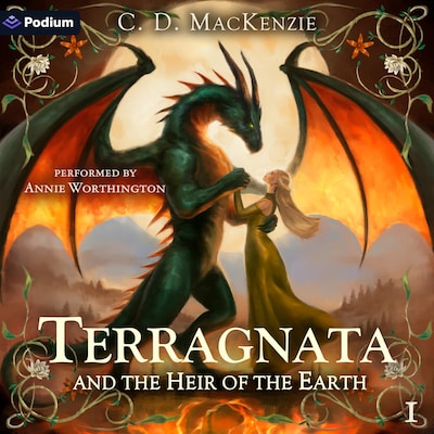 Terragnata and the Heir of the Earth – omslag til lydbogen af C. D. MacKenzie