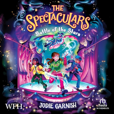 The Spectaculars: Battle of the Stars – omslag til lydbogen af Jodie Garnish