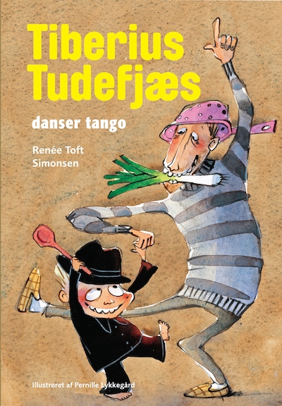 Tiberius Tudefjæs danser tango – omslag til lydbogen af Renée Toft Simonsen