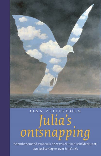 Julia's ontsnapping – omslag van het luisterboek van Finn Zetterholm