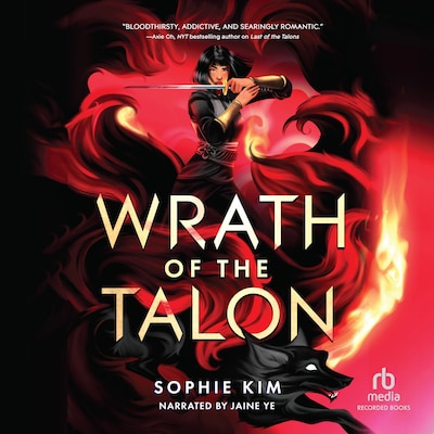 Wrath of the Talon – omslag til lydbogen af Sophie Kim