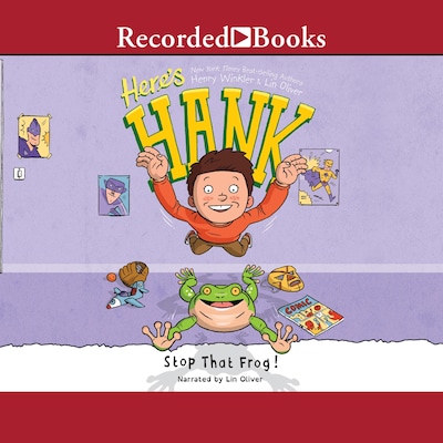 Stop That Frog! – omslag til lydbogen af Henry Winkler, Lin Oliver