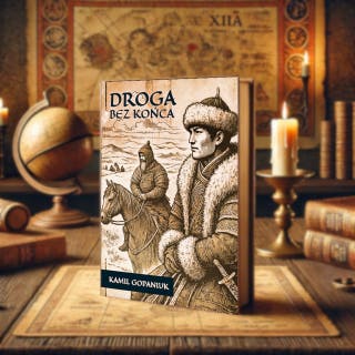Droga bez końca – okładka audiobooka, autor Kamil Gopaniuk