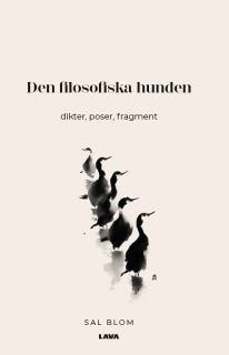 Den filosofiska hunden – omslag till ljudboken av Sal Blom