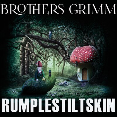 Rumplestiltskin – omslag til lydbogen af Brothers Grimm