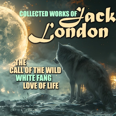 Collected works of Jack London – omslag til lydbogen af Jack London