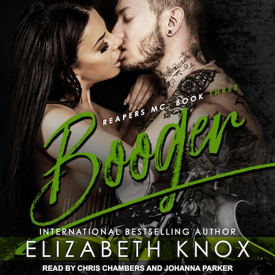 Booger – omslag til lydbogen af Elizabeth Knox