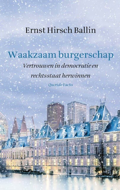 Waakzaam burgerschap: Vertrouwen in democratie en rechtsstaat herwinnen – omslag van het luisterboek van Ernst Hirsch Ballin