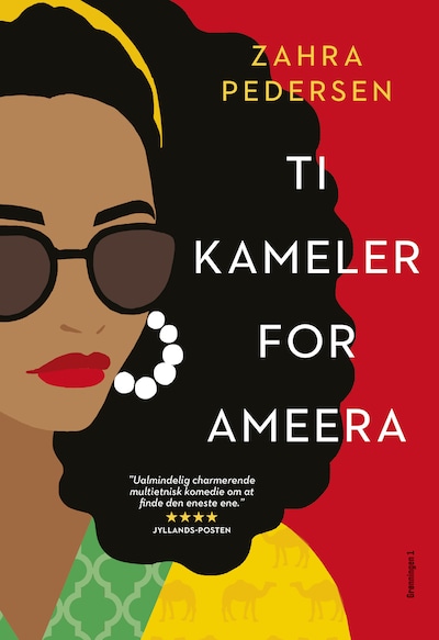 Ti kameler for Ameera – omslag til lydbogen af Zahra Pedersen