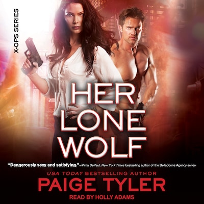 Her Lone Wolf – omslag til lydbogen af Paige Tyler