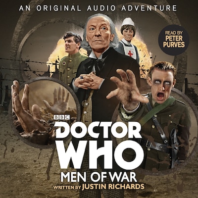 Doctor Who: Men of War – omslag til lydbogen af Justin Richards