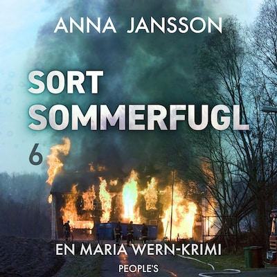 Sort sommerfugl – omslag til lydbogen af Anna Jansson