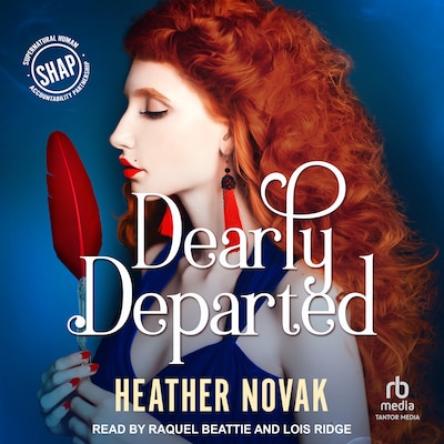 Dearly Departed – omslag til lydbogen af Heather Novak