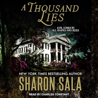 A Thousand Lies – omslag til lydbogen af Sharon Sala
