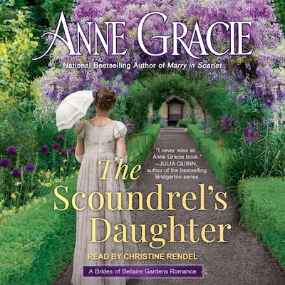 The Scoundrel's Daughter – omslag til lydbogen af Anne Gracie