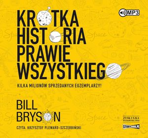 Krótka historia prawie wszystkiego – okładka audiobooka, autor Bill Bryson