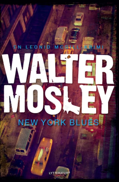 New York Blues – omslag til lydbogen af Walter Mosley