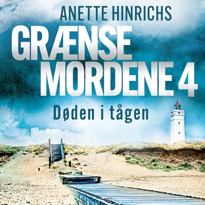 Døden i tågen – omslag til lydbogen af Anette Hinrichs