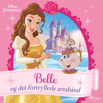 Belle og det fortryllede armbånd – omslag til lydbogen af Disney