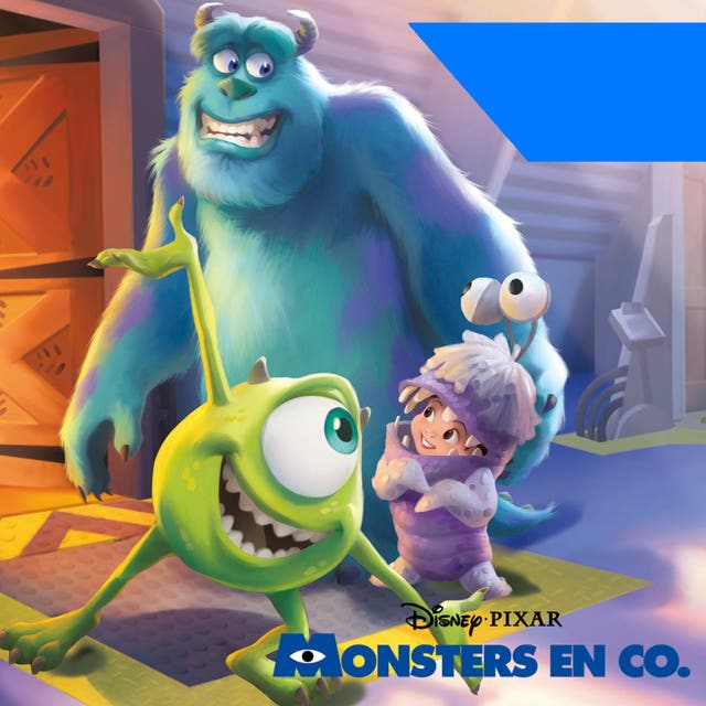 Disney's Monsters en co - Een castingfout? – omslag van het luisterboek van Disney Pixar