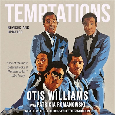 Temptations – omslag til lydbogen af Otis Williams