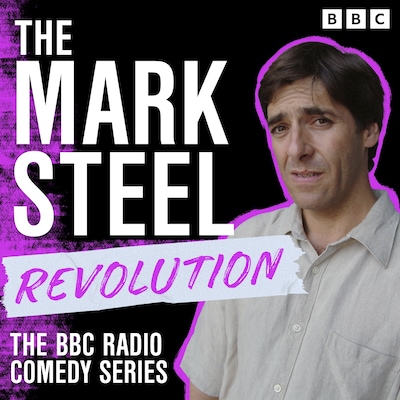 The Mark Steel Revolution – omslag til lydbogen af Mark Steel