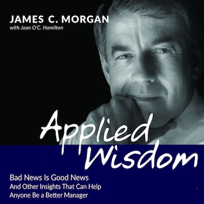 Applied Wisdom – omslag van het luisterboek van James C. Morgan