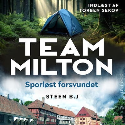 Sporløst forsvundet – omslag til lydbogen af Steen B. J.