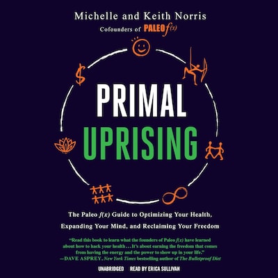 Primal Uprising – omslag til lydbogen af Michelle Norris, Keith Norris
