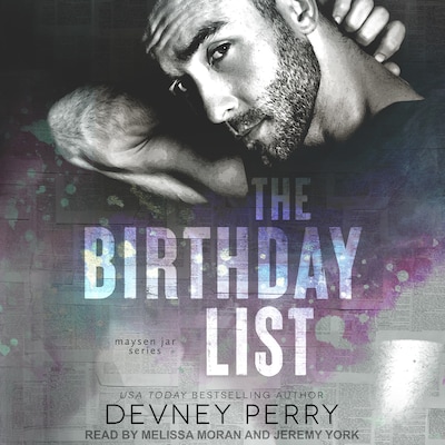 The Birthday List – omslag til lydbogen af Devney Perry