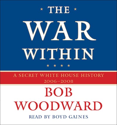 The War Within – omslag til lydbogen af Bob Woodward