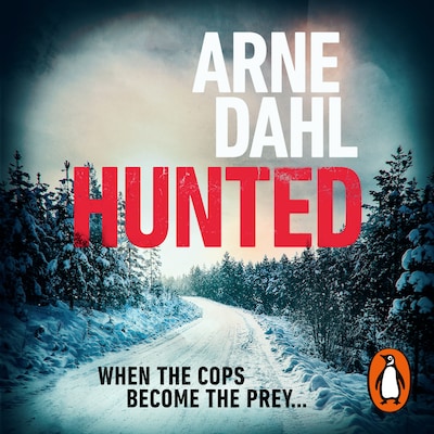 Hunted – omslag til lydbogen af Arne Dahl