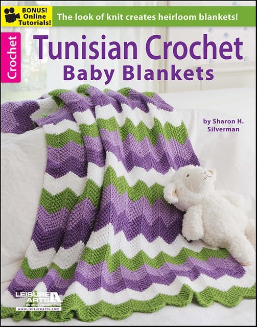 Tunisian Crochet Baby Blankets – omslag til lydbogen af Sharon H Silverman