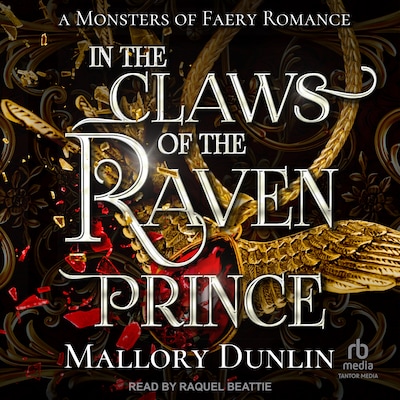 In the Claws of the Raven Prince – omslag til lydbogen af Mallory Dunlin