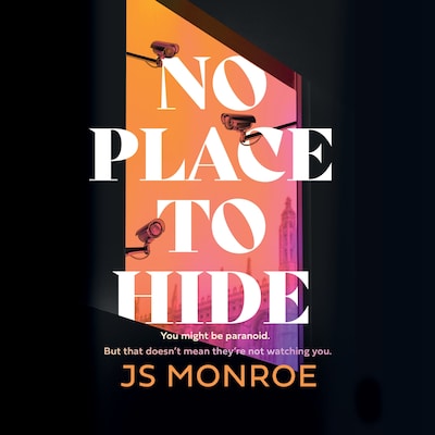 No Place to Hide – omslag til lydbogen af J.S. Monroe