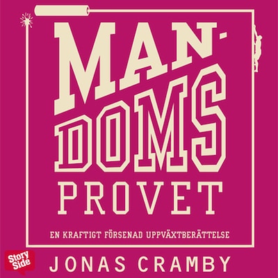 Mandomsprovet – omslag till ljudboken av Jonas Cramby