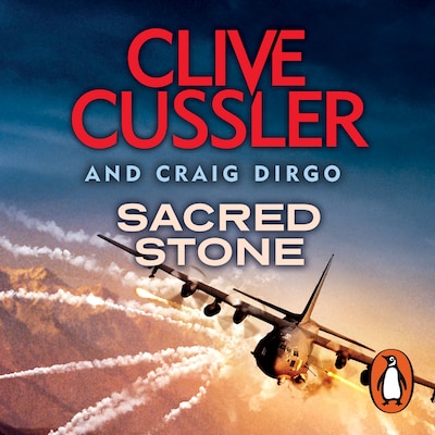 Sacred Stone – omslag til lydbogen af Clive Cussler, Craig Dirgo