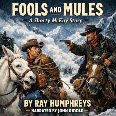 Fools and Mules – omslag til lydbogen af Ray Humphreys