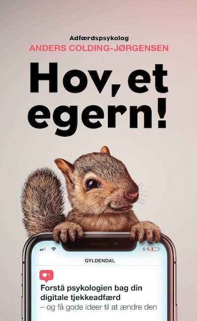 Hov, et egern! – omslag til lydbogen af Anders Colding-Jørgensen
