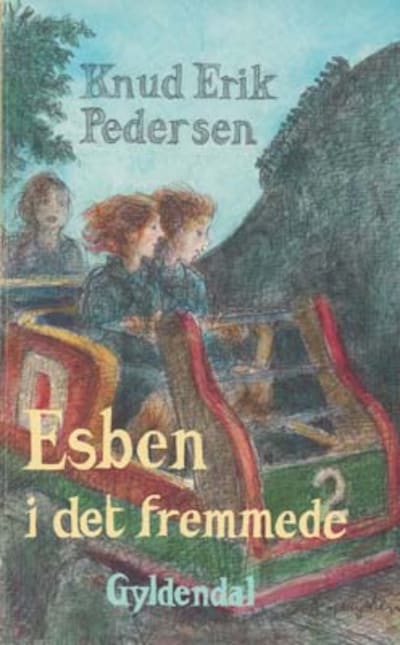 Esben i det fremmede – omslag til lydbogen af Knud Erik Pedersen