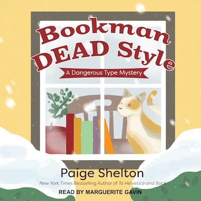 Bookman Dead Style – omslag til lydbogen af Paige Shelton
