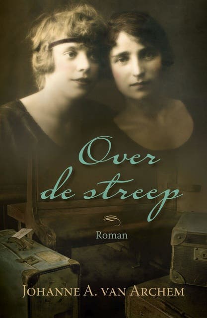 Over de streep – omslag van het luisterboek van Johanne A. van Archem