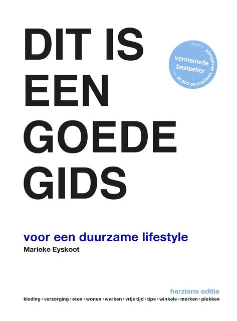 Dit is een goede gids: voor een duurzame lifestyle – omslag van het luisterboek van Marieke Eyskoot