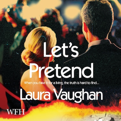Let's Pretend – omslag til lydbogen af Laura Vaughn