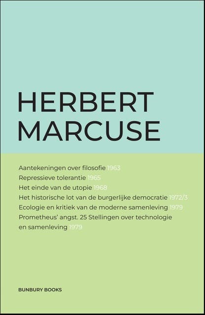 Zes actuele essays – omslag van het luisterboek van Herbert Marcuse