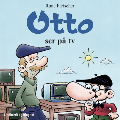 Otto ser på tv – omslag til lydbogen af Rune Fleischer