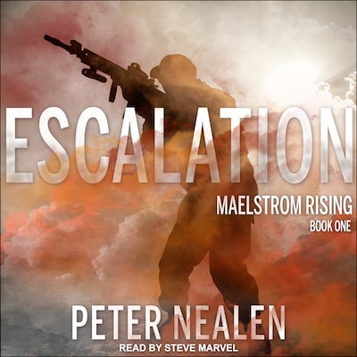 Escalation – omslag til lydbogen af Peter Nealen