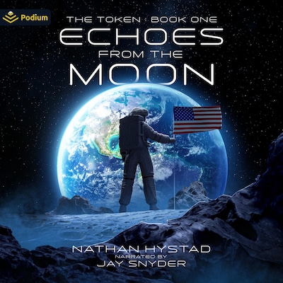 Echoes From the Moon – omslag til lydbogen af Nathan Hystad