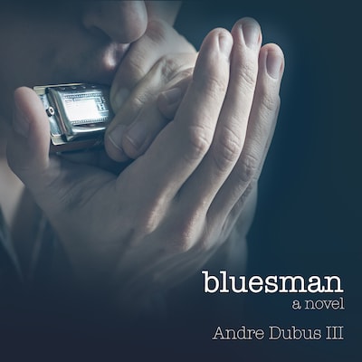 Bluesman – omslag til lydbogen af Andre Dubus III